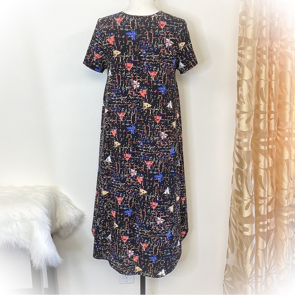 💕Beautiful Lularoe Carly High Low Swing Dress💕 - Picture 4 of 7